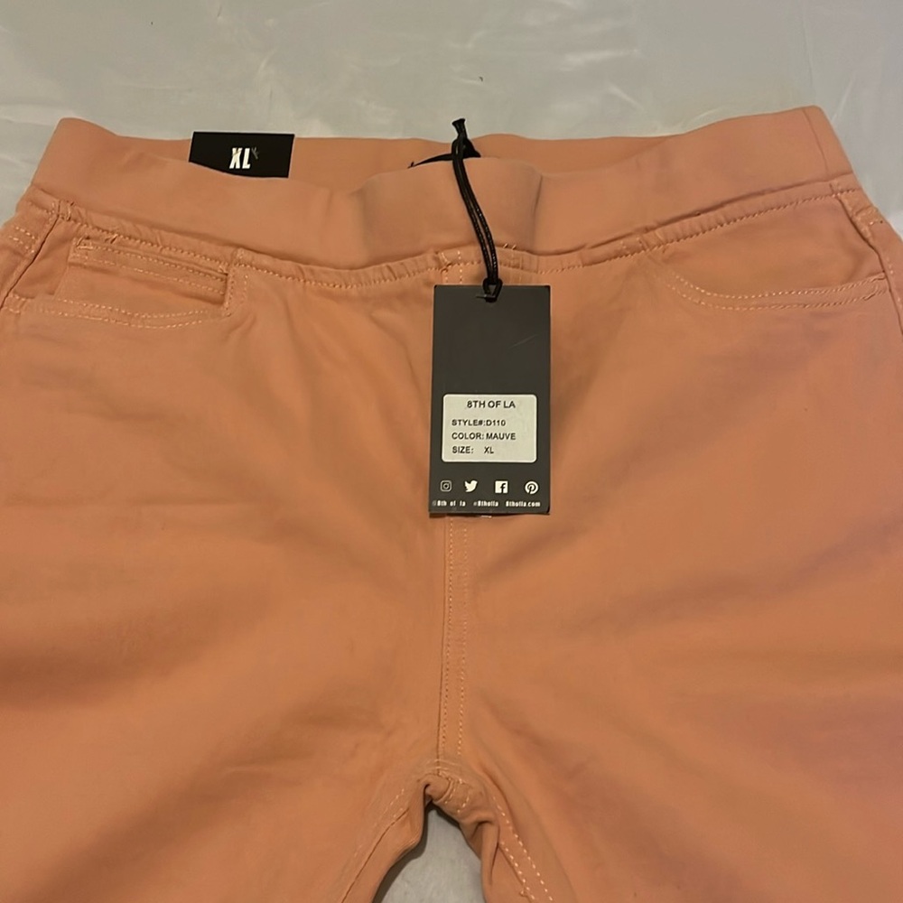 Salmon color pants